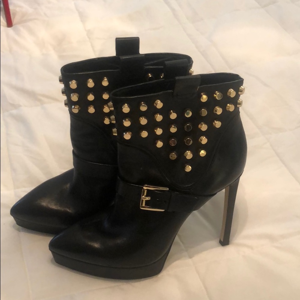 Ladies platform booties